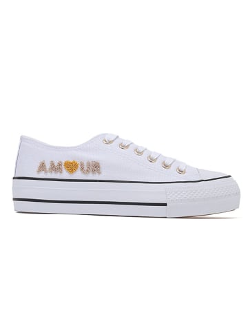 Sixth Sens Sneakers wit