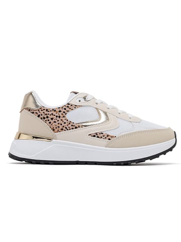 Sixth Sens Sneakers in Weiß/ Beige
