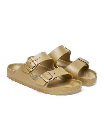 Birkenstock Slippers "Arizona" goudkleurig - wijdte N