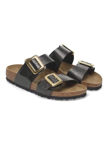 Birkenstock Slippers "Sydney" zwart - wijdte S