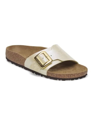 Birkenstock Slippers "Madrid" goudkleurig - wijdte S