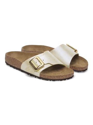 Birkenstock Slippers "Madrid" goudkleurig - wijdte S