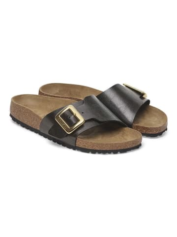 Birkenstock Slippers "Madrid" zwart - wijdte S