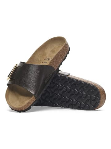 Birkenstock Slippers "Madrid" zwart - wijdte S