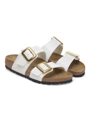 Birkenstock Pantoletten "Sydney" in Weiß - Weite S