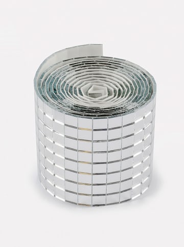 folia PAPER Spiegelsteenjesrol zilverkleurig