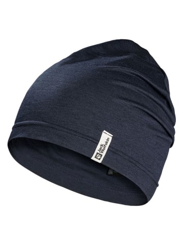 Jack Wolfskin Czapka sportowa w kolorze granatowym