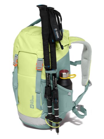 Jack Wolfskin Rugzak "Waldspieler 20" lichtgroen/turquoise - (B)23 x (H)48 x (T)26 cm