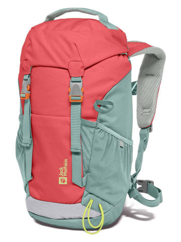 Jack Wolfskin Rucksack "Waldspieler 20" in Pink/Türkis - (B)23 x (H)48 x (T)26 cm