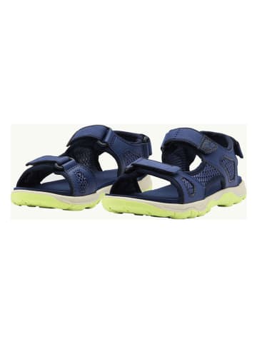 Jack Wolfskin Sandalen in Dunkelblau/Hellgrün