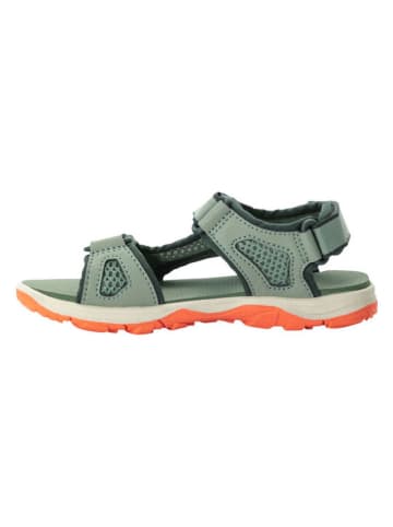 Jack Wolfskin Sandalen groen/oranje