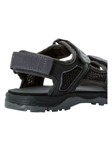 Jack Wolfskin Sandalen in Schwarz