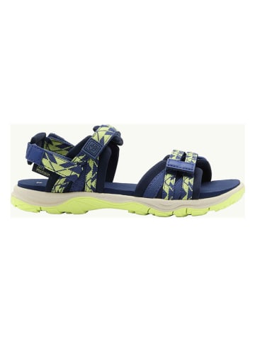 Jack Wolfskin Sandalen in Dunkelblau/Grün