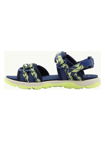 Jack Wolfskin Sandalen donkerblauw/groen