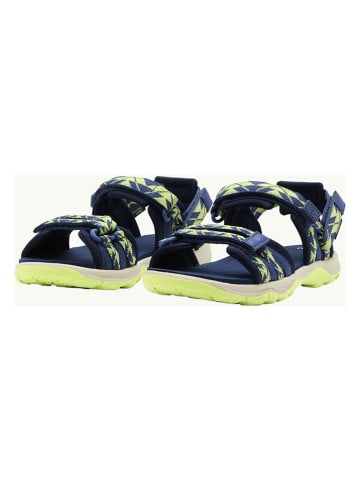Jack Wolfskin Sandalen donkerblauw/groen