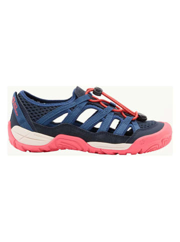 Jack Wolfskin Halbsandalen "Levante" in Dunkelblau/Pink