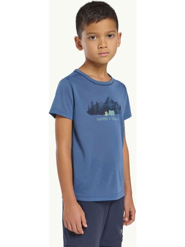 Jack Wolfskin Shirt in Blau