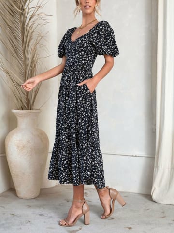 LA Angels Kleid in Schwarz/ Weiß