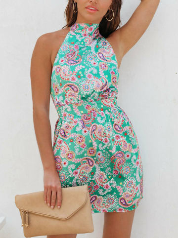 LA Angels Jurk turquoise/lichtroze