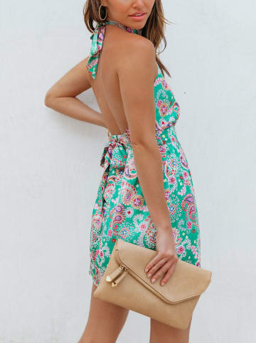 LA Angels Jurk turquoise/lichtroze