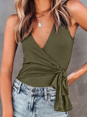 LA Angels Top w kolorze khaki