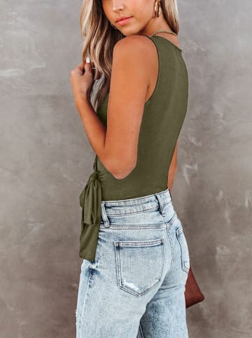 LA Angels Top w kolorze khaki