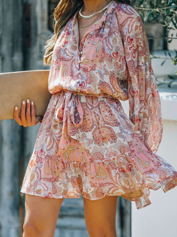LA Angels Jurk lichtroze/wit