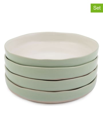 Jamie Oliver 4er-Set: Schalen "Big Love" in Grün - Ø 22 cm
