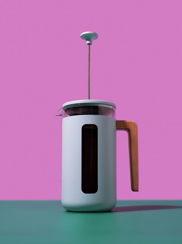 La Cafetiere Kawiarka w kolorze błękitnym - 1 l