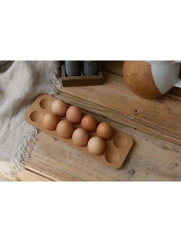 Kitchencraft Eierbrett in Hellbraun - (L)30 x (B)10 cm