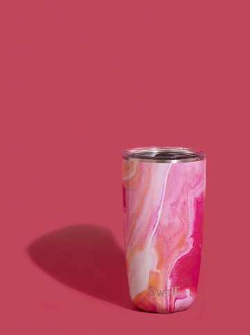 S'well Roestvrijstalen isoleerbeker "Agate" roze - 530 ml