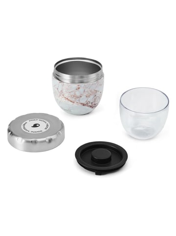 S'well 2-in-1 lunchcontainer "Calcatta" wit/goudkleurig - 636 ml