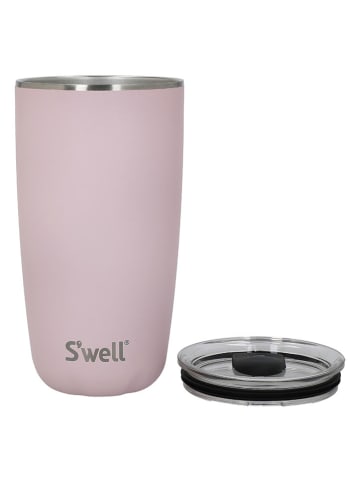 S'well Edelstahl-Thermobecher "Topaz" in Rosa - 530 ml