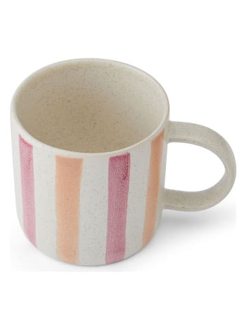 Mikasa Kubki (2 szt.) w kolorze jasnoróżowo-żółtym - 380 ml
