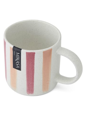 Mikasa 2er-Set: Tassen in Rosa/ Gelb - 380 ml