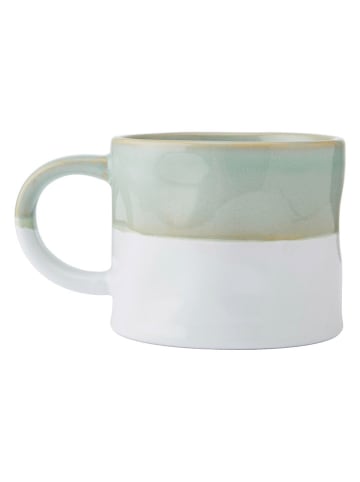 Mikasa 2er-Set: Tassen in Grün/ Weiß - 350 ml