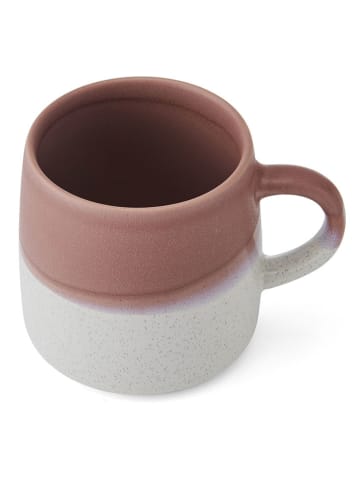 Mikasa Kubki (2 szt.) w kolorze szaroróżowo-jasnoszarym - 390 ml