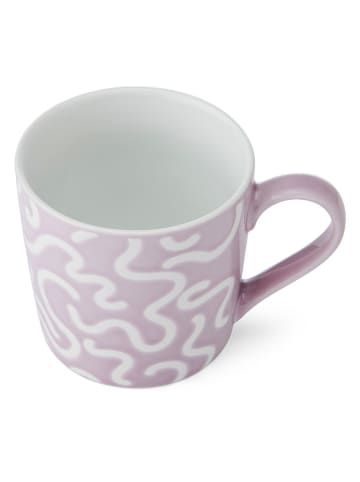 Mikasa 2er-Set: Tassen in Lila/ Weiß - 360 ml