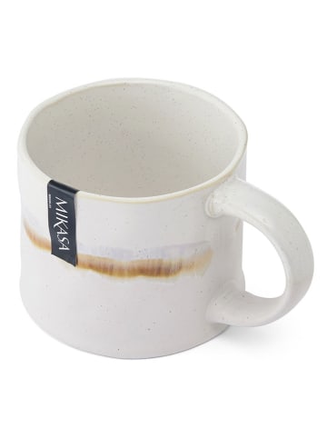Mikasa 2-delige set: koppen wit/paars - 450 ml