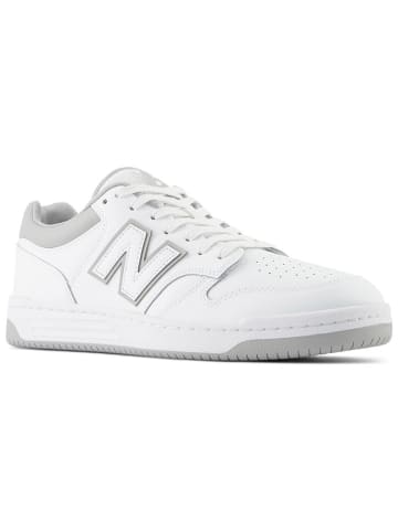 New Balance Leder-Sneakers "480" in Weiß