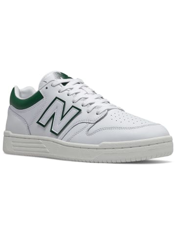 New Balance Leder-Sneakers "480" in Weiß
