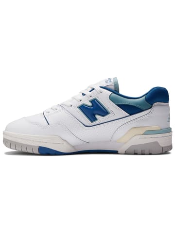 New Balance Leren sneakers "550" wit/blauw