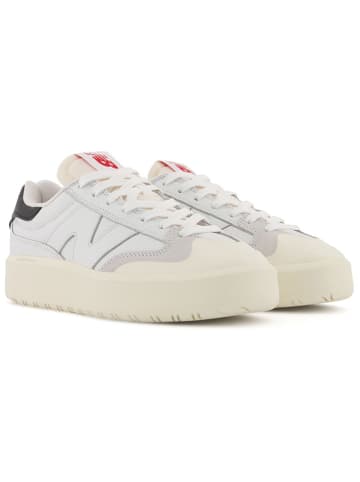 New Balance Leder-Sneakers "302" in Weiß