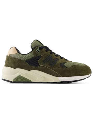 New Balance Skórzane sneakersy "580" w kolorze khaki