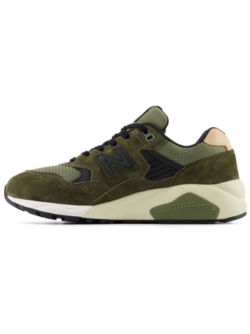 New Balance Skórzane sneakersy "580" w kolorze khaki