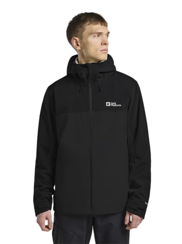Jack Wolfskin Softshelljas "Weiltal 2L" zwart