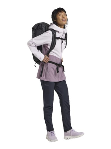 Jack Wolfskin Softshelljas "Weiltal 2L" wit/paars