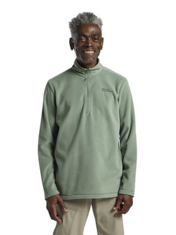 Jack Wolfskin Fleecepullover "Taunus" in Grün