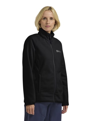 Jack Wolfskin Kurtka polarowa "Moonrise" w kolorze czarnym