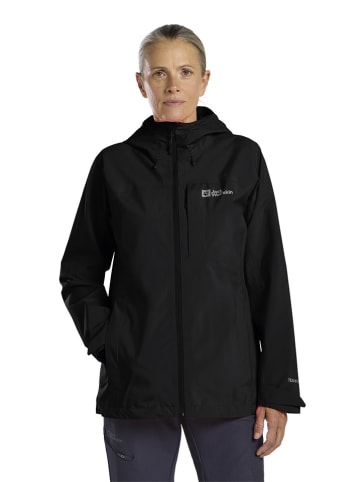 Jack Wolfskin Funktionsjacke "Tempest 2L" in Schwarz